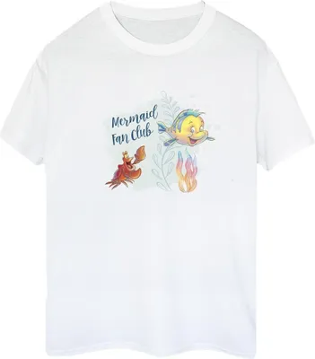Produktbild von Disney - "The Little Mermaid Club" T-Shirt für Damen BI31004 (S) (Weiß)