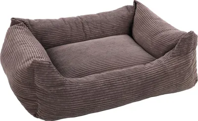 Immagine prodotto di Cuccia per cani Flamingo Velluto, rettangolare, marrone, dimensioni: 100 x 80 x 25 cm
