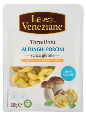 Produktbild von Le Veneziane Tortelloni Steinpilz 250g