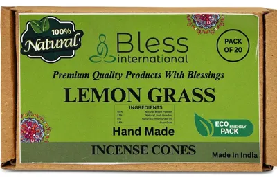Produktbild von Räucherkegel Lemongras Bio 20 Stück