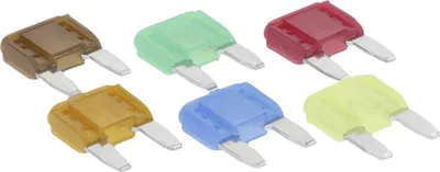 Produktbild von cartrend KFZ-Flachstecksicherungen Mini sortiert 6 Stück