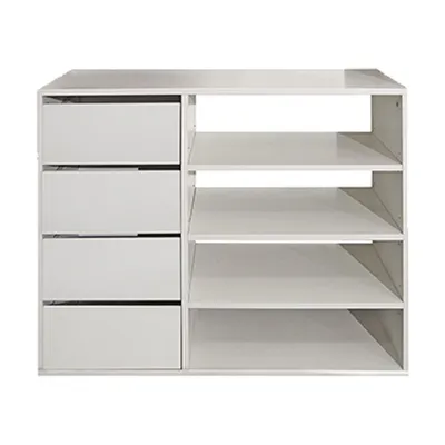 Produktbild von Schuhregal Weiß, 89.5 x 39.6 x 73.2
