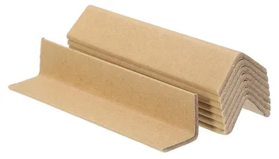 Eckenschützer aus Karton, L-förmig, 150x30 mm, 24 Stück