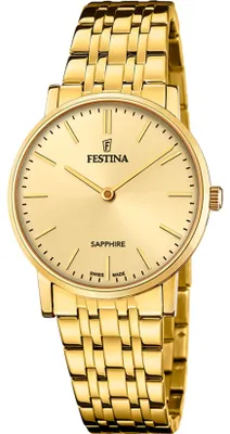Produktbild von Festina Armbanduhr Swiss Made Gold