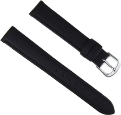 Produktbild von Minott Ersatzband Uhrenarmband Leder Büffelkalb schwarz 16mm