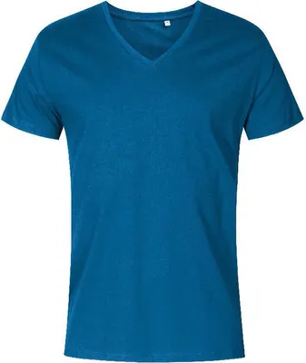 Produktbild von X.O V-Ausschnitt T-Shirt Herren, Petrol, XXL