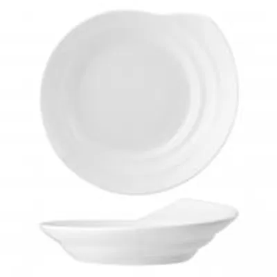 Immagine prodotto di H&H Piatto In Porcellana, Ø 20,5 Cm, Bianco