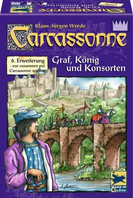 Immagine prodotto di Carcassonne. Conte, Re e compagni. 6ª espansione