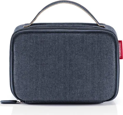 Immagine prodotto di Borsa termica Reisenthel Thermocase, borsa isotermica, borsa termica, motivo a spina di pesce, blu scuro, OY4113