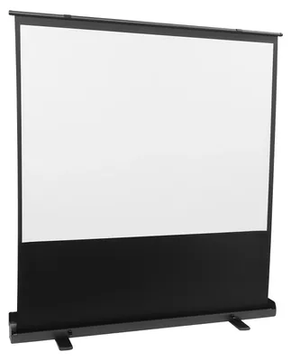 Immagine prodotto di Schermo di proiezione, 80 pollici, formato 4:3, angolo di visione di 120°, design portatile, struttura leggera