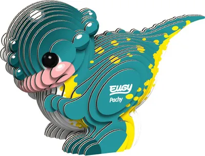Produktbild von Eugy 3D Puzzle Dinosaurier - Pachy - Umweltfreundlicher Karton