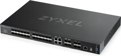 Image de ZyXEL XGS4600-32F - Switch - L3 - managed - 24 x Gigabit SFP + 4 x Kombi-Gigabit-SFP + 4 x 10 Gigabit SFP+
