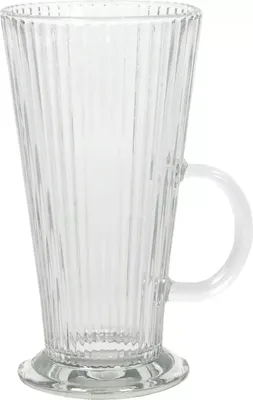 Immagine prodotto di Conical Latte-Macchiato-Glas gerillt, Höhe: 142 mm, ø: 75 mm