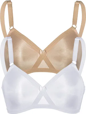 Produktbild von 2er Pack Soft BH mit Kreuzblende Functional Bras von der Marke Sassa 100C
