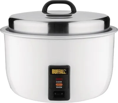 Produktbild von Buffalo Reiskocher 10 Liter - Edelstahl, Warmhaltefunktion, 230 V