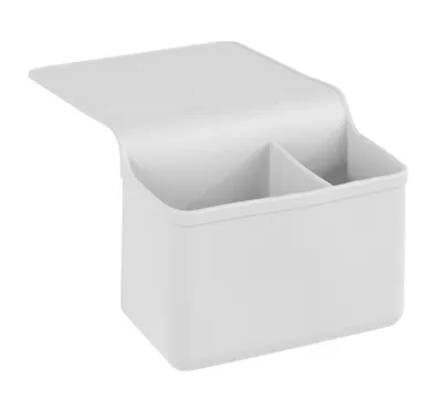 Immagine prodotto di Organizzatore di cosmetici Duo Ampio Bianco