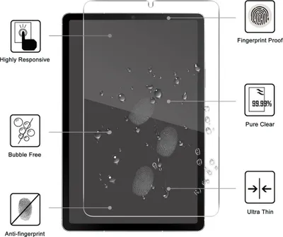Produktbild von Samsung Galaxy Tab A11 Displayschutz - Coverup 9H Panzerglas - Transparent