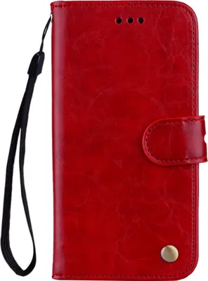 Produktbild von Mobigear Wallet  Huawei Mate 20 Lite Hülle Klapphülle Geldbörse - Rot