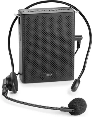 Obrázek produktu pro Přenosný zesilovač s reproduktory, mikrofonem a Bluetooth – ideální pro učitele a lektory