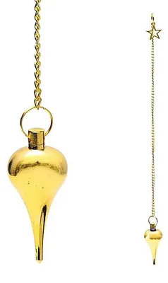 Produktbild von Pendel Stern goldfarben im Samtbeutel -- ±24 cm online bestellen