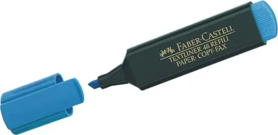 Immagine prodotto di 10x FABER-CASTELL 154851 Evidenziatore TEXTLINER 48 RICARICHE blu