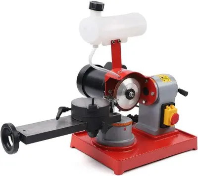 Zdjęcie produktu dla Ostrzałka do pił tarczowych - moc 370 W - do ostrzenia pił tarczowych z węglików spiekanych - średnica tarczy 8–70 cm - wykonana ze stali nierdzewnej - do obróbki drewna