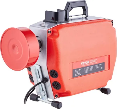 Produktbild von Abflussreinigungsmaschine 120 ft x 7/8" 420 W Kanalreinigungsspirale mit manueller Zuführung
