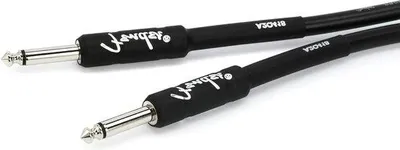 Image de Câble électrique pour guitare - 7,5 m - connecteurs professionnels - noir - haute qualité