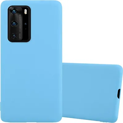Immagine prodotto di Custodia Cadorabo per Huawei P40 PRO / P40 PRO+ custodia protettiva in blu custodia per cellulare TPU custodia in silicone cover