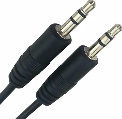 Obrázok produktu pre APT AK 293A Adaptér Jack 3,5mm x Jack 3,5 mm audio kábel čierny 1 m