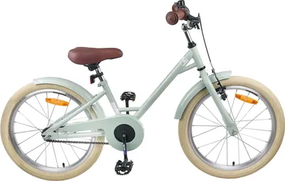 Image de Vélo enfant 18 pouces pour les 5-7 ans, vert clair