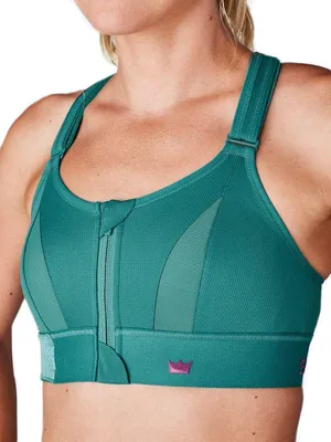 Produktbild von Shefit Sport-Bh Dunkelgrün Starker Halt Verstellbar L