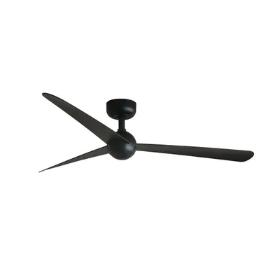 Image de Ventilateur de plafond à basse consommation avec télécommande Sfera M Noir 125 cm