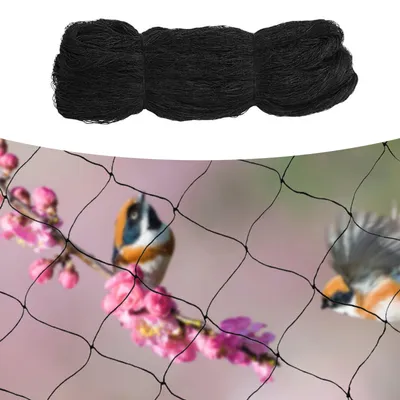 Immagine prodotto di Rete di protezione per uccelli, alta resistenza, riutilizzabile, colore nero