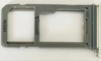 Produktbild von SIM Tray Simkartenhalter GH-9841131B  für Samsung Galaxy S8 S8+ silber