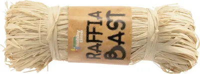 Produktbild von Glorex Raffia Bast 150 g gebleicht