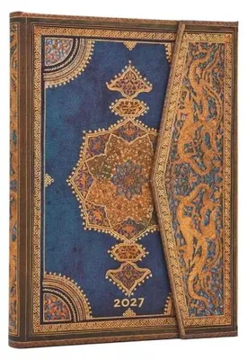 Zdjęcie produktu dla Kalendarz 2027 Safavid Indigo tygodniowy - PAPERBLANKS kalendarze