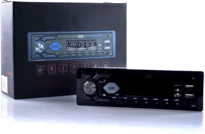 Image de Autoradio EPCR05B 1-DIN USB SD BT Blau