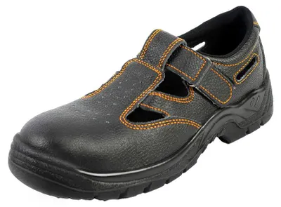 Produktbild von Sicherheitssandalen 46 - Arbeitssandalen - atmungsaktive Schuhe - Sommerschutzschuhe - CURSA S1