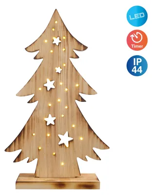 Image de Eclairage de Noël Extérieur LED Décoration de Noël Extérieur bois avec minuterie 5304127