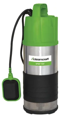 Immagine prodotto di Cleancraft Tauchpumpe SPWP1107, Wasserpumpe 4 bar, Färderhähe 42 m, 1100 W