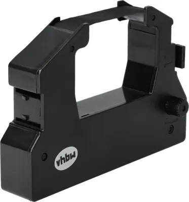 Produktbild von vhbw Farbband Schriftband kompatibel mit BMC CR90 Nadeldrucker, Bondrucker - Schwarz