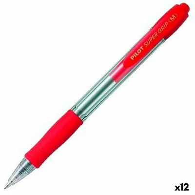 Produktbild von Pilot - Bälle Pilot Super Grip M Rood | 12 Stücke