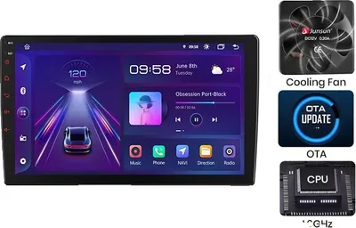 Obrázek produktu pro Autorádio, Bluetooth, GPS-Navigace, V1 Plus (6G 128G) 10"