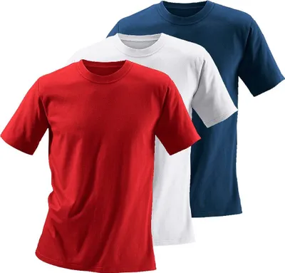 Produktbild von H.I.S. T-Shirt , Unterziehshirt weiß, rot, marine Größe 6