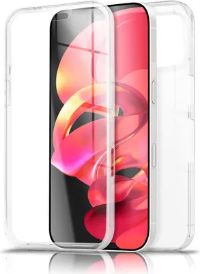 Immagine prodotto di Custodia "360Guard" per iPhone 17 Pro - Custodia protettiva trasparente a 360 gradi, protezione completa, antigiallo - Trasparente