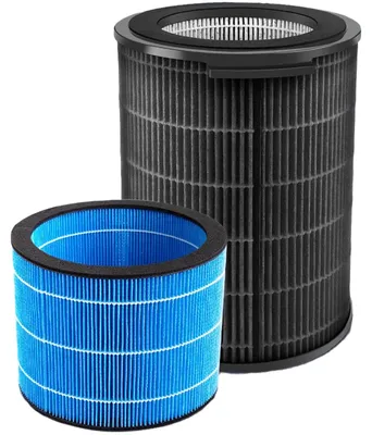 Zdjęcie produktu dla Zestaw filtrów zapasowych do oczyszczacza powietrza i nawilżacza, filtry HEPA H13 oraz filtry z węglem aktywnym