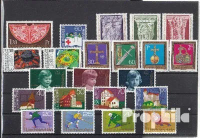 Produktbild von Briefmarken Liechtenstein 1975 1975 postfrisch