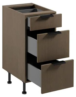 Obrázok produktu pre Küchenschrank Schubladenschrank 3 Schubladen Küchenzeile Einbauküche