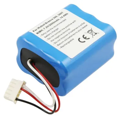 Image de Avizar, iRobot Braava 380/380T Batterie 7,2 V 2000 mAh NiMH, bleu